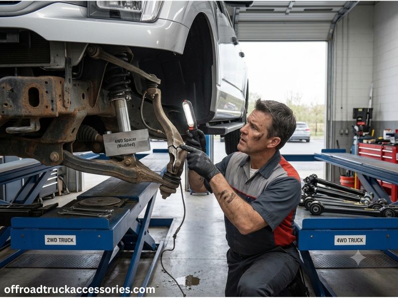 Risks of Using a 4WD Leveling Kit on a 2WD Truck