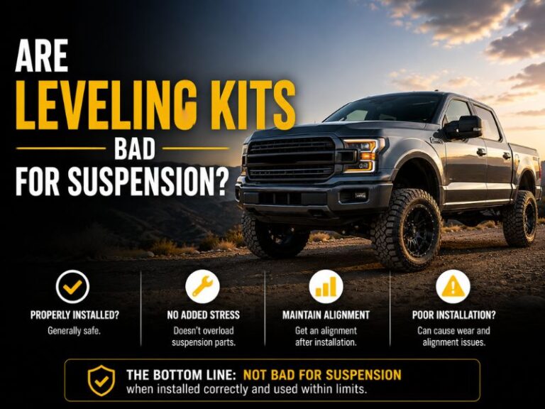 Are Leveling Kits Bad for Suspension? Complete Guide