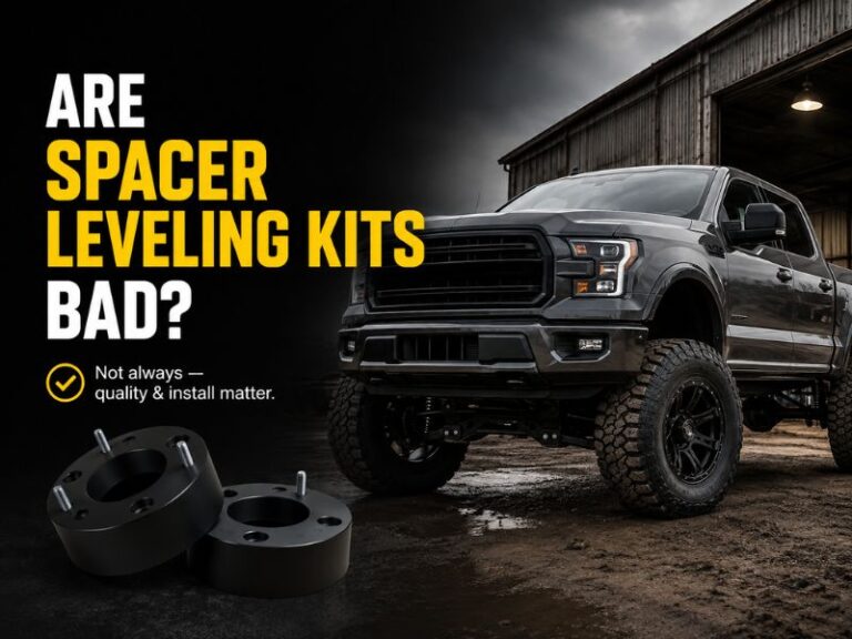 Are Spacer Leveling Kits Bad? Pros, Cons, and Risks