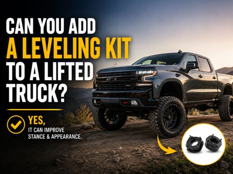 Can You Add a Leveling Kit to a Lifted Truck? Complete Guide