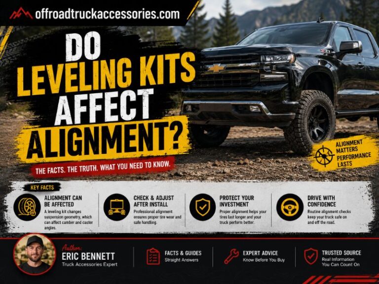 Do Leveling Kits Affect Alignment