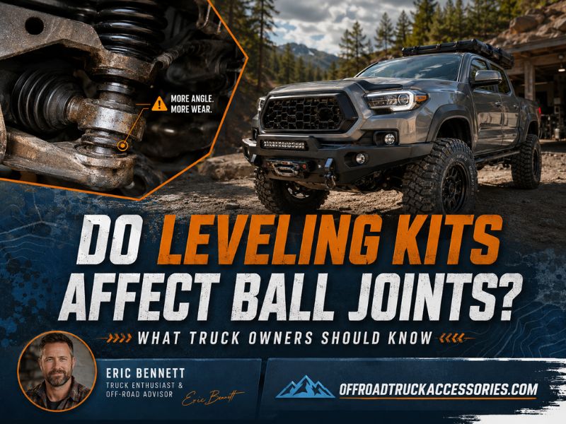 Do Leveling Kits Affect Ball Joints