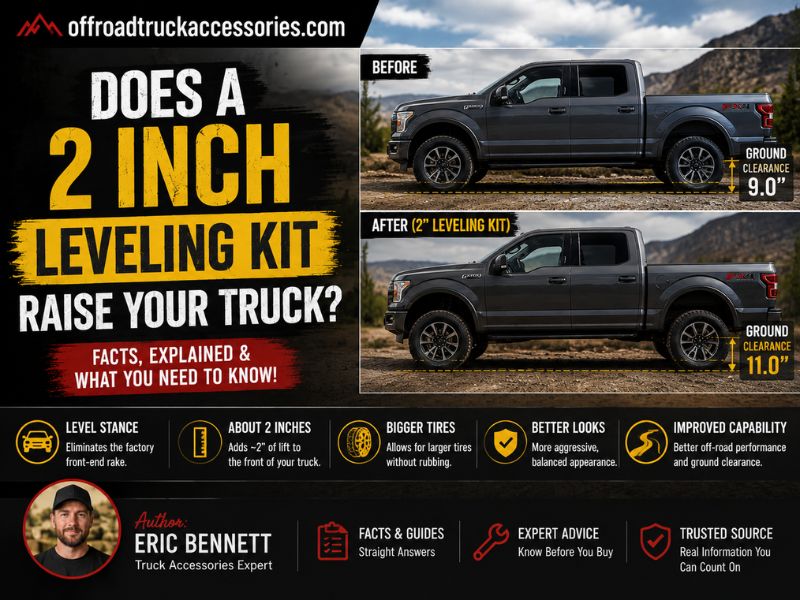 Does a 2 Inch Leveling Kit Raise Your Truck